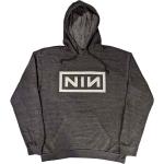 Nine Inch Nails: Unisex Pullover Hoodie/Classic Logo (Small)