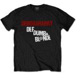 Debbie Harry: Unisex T-Shirt/Def Dumb & Blonde (Small)