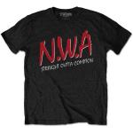 N.W.A: Unisex T-Shirt/Straight Outta Compton (Medium)
