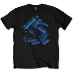 Elton John: Unisex T-Shirt/Rocketman Jump (Large)