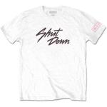 BlackPink: Unisex T-Shirt/Shut Down (Sleeve Print) (Medium)