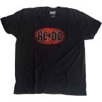 AC/DC: Unisex T-Shirt/Oval Logo Vintage (Large)