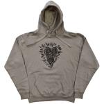 Gojira: Unisex Pullover Hoodie/Fortitude Heart (Small)