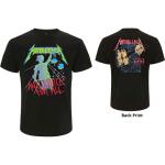 Metallica: Unisex T-Shirt/And Justice For All (Original) (Back Print) (Small)