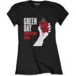 Green Day: Ladies T-Shirt/American Idiot (Small)
