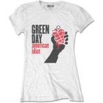 Green Day: Ladies T-Shirt/American Idiot (Medium)