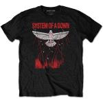 System Of A Down: Unisex T-Shirt/Dove Overcome (Medium)