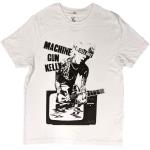Machine Gun Kelly: Unisex T-Shirt/TV Warp (X-Small)