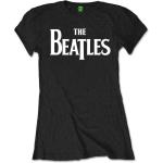 The Beatles: Ladies T-Shirt/Drop T Logo (Retail Pack) (Medium)
