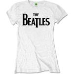 The Beatles: Ladies T-Shirt/Drop T Logo (Retail Pack) (Small)