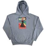 David Bowie: Unisex Pullover Hoodie/Moonage 11 Fade (Large)