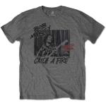 Bob Marley: Unisex T-Shirt/Catch A Fire World Tour (X-Large)