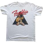 Freddie Mercury: Unisex T-Shirt/Triangle (Large)