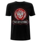 The Offspring: Unisex T-Shirt/Distressed Skull (Large)