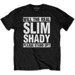 Eminem: Unisex T-Shirt/The Real Slim Shady (Large)