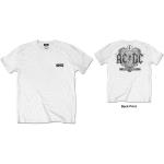 AC/DC: Unisex T-Shirt/Black Ice (Back Print/Retail Pack) (Medium)