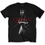 Queen: Unisex T-Shirt/Freddie Crown (Medium)
