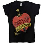 Alice Cooper: Ladies T-Shirt/School`s Out (Skinny Fit) (Medium)