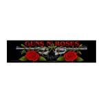 Guns N Roses: Guns N` Roses Super Strip Patch/Logo/Roses (Retail Pack)