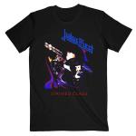 Judas Priest: Unisex T-Shirt/Stained Class Purple Mixer (Medium)