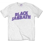 Black Sabbath: Kids Retail Pack T-Shirt/Wavy Logo (White) (1-2 Years)