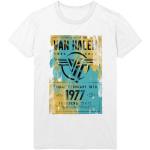 Van Halen: Unisex T-Shirt/Pasadena `77 (Medium)