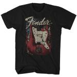 Fender: Unisex T-Shirt/Distressed Guitar (Large)