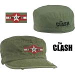 The Clash: Unisex Military Cap/Star Logo (Distressed) (Large)