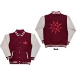 Slipknot: Unisex Varsity Jacket/9 Point Star (Back Print) (XX-Large)