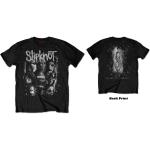 Slipknot: Unisex T-Shirt/WANYK White Splatter (Back Print) (Medium)