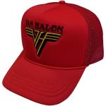 Van Halen: Unisex Mesh Back Cap/Text & Yellow Logo