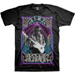Jimi Hendrix: Unisex T-Shirt/Electric Ladyland Neon (Medium)
