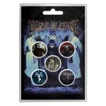 Cradle Of Filth: Button Badge Pack/Cryptoriana (Retail Pack)