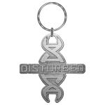 Disturbed: Keychain/Reddna (Die-Cast Relief)