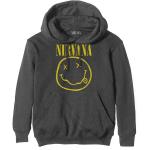 Nirvana: Unisex Pullover Hoodie/Yellow Happy Face (XX-Large)