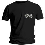 Ghost: Unisex T-Shirt/Pocket Logo (Large)