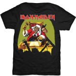 Iron Maiden: Unisex T-Shirt/Deaf Sentence (Black) (Medium)