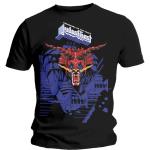 Judas Priest: Unisex T-Shirt/Defenders Blue (Large)