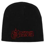 Saxon: Unisex Beanie Hat/Logo