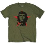 Che Guevara: Unisex T-Shirt/Military (X-Large)