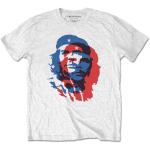 Che Guevara: Unisex T-Shirt/Blue and Red (X-Large)