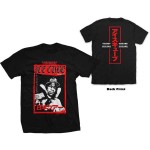 Ice Cube: Unisex T-Shirt/Kanji Peace Sign (Black) (Back Print) (Medium)