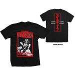 Ice Cube: Unisex T-Shirt/Kanji Peace Sign (Back Print) (X-Large)