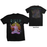 Rush: Unisex T-Shirt/Snakes & Arrows Tour 2007 (Black) (Back Print) (Medium)