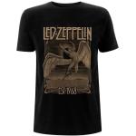 Led Zeppelin: Unisex T-Shirt/Faded Falling (Small)