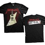 Metallica: Unisex T-Shirt/Eet Fuk (Back Print) (Medium)