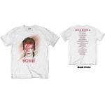 David Bowie: Unisex T-Shirt/Bowie Is (Back Print) (Large)