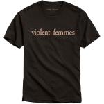 Violent Femmes: Unisex T-Shirt/Salmon Pink Vintage Logo (Small)
