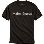 Violent Femmes: Unisex T-Shirt/White Vintage Logo (Small)