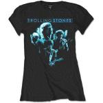 The Rolling Stones: Ladies T-Shirt/Band Glow (Large)